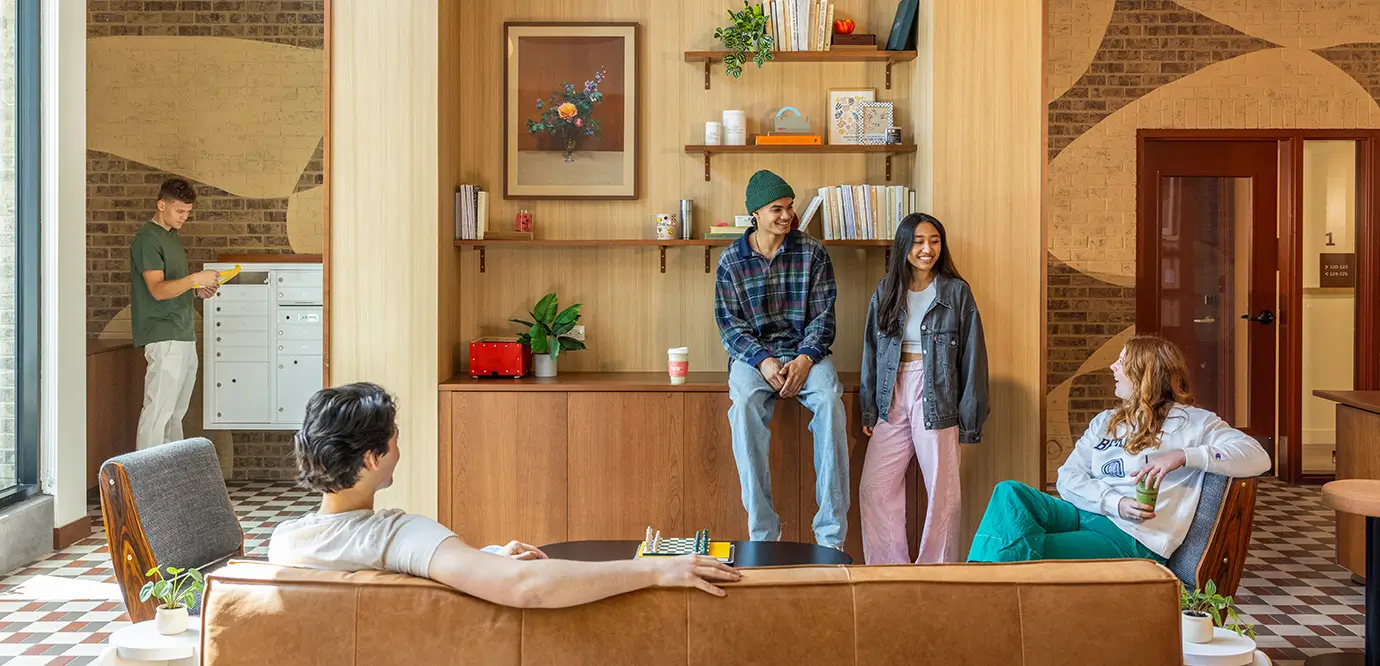 friends talking together