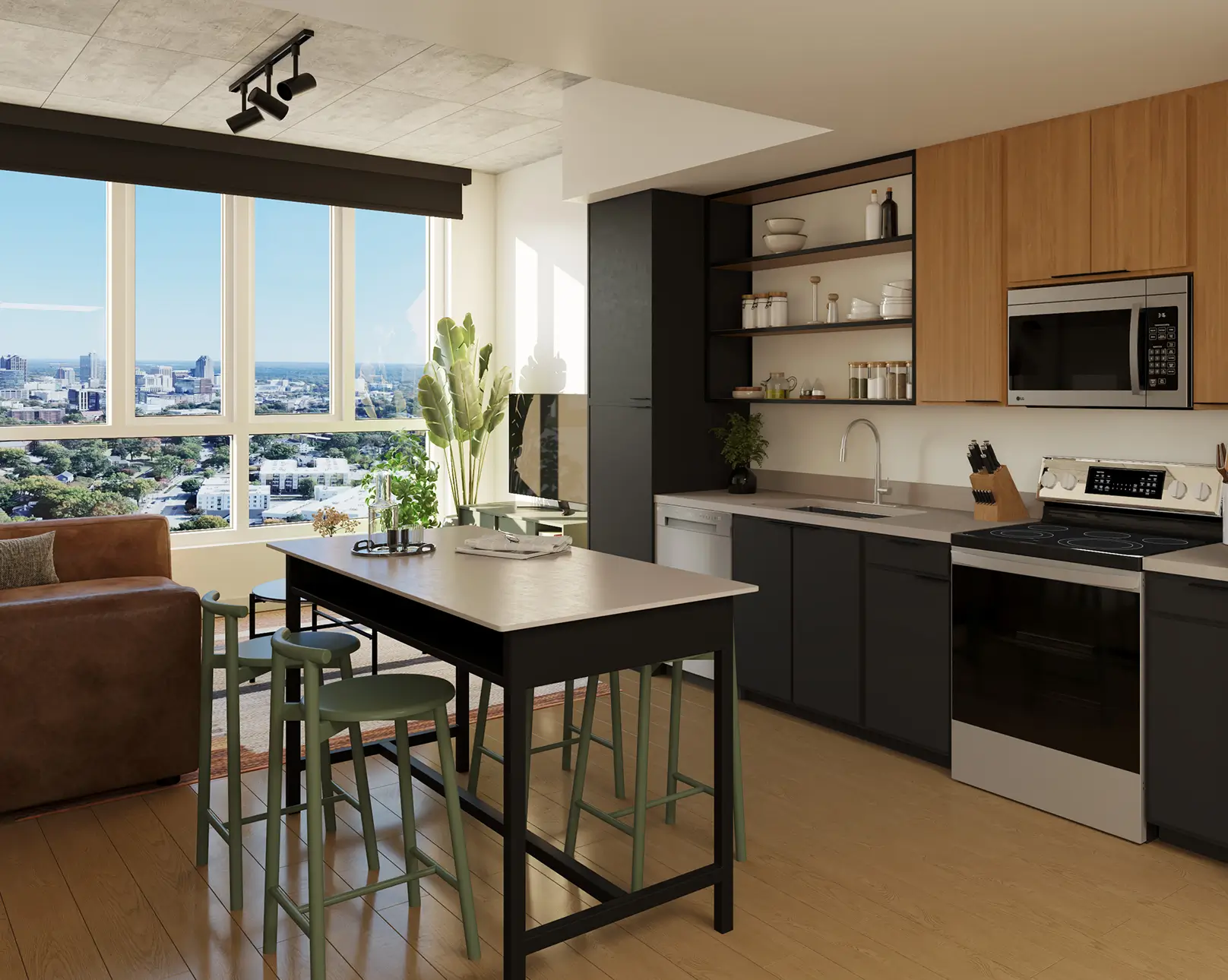 kitchen with appliances