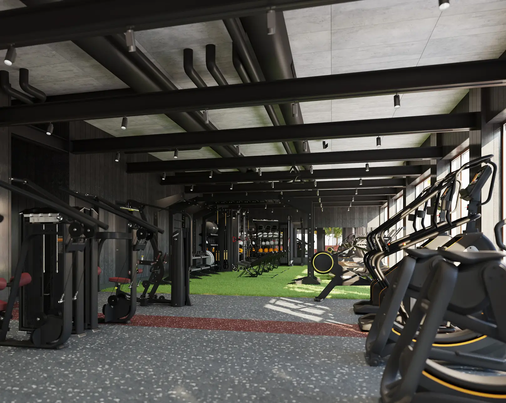 fitness center