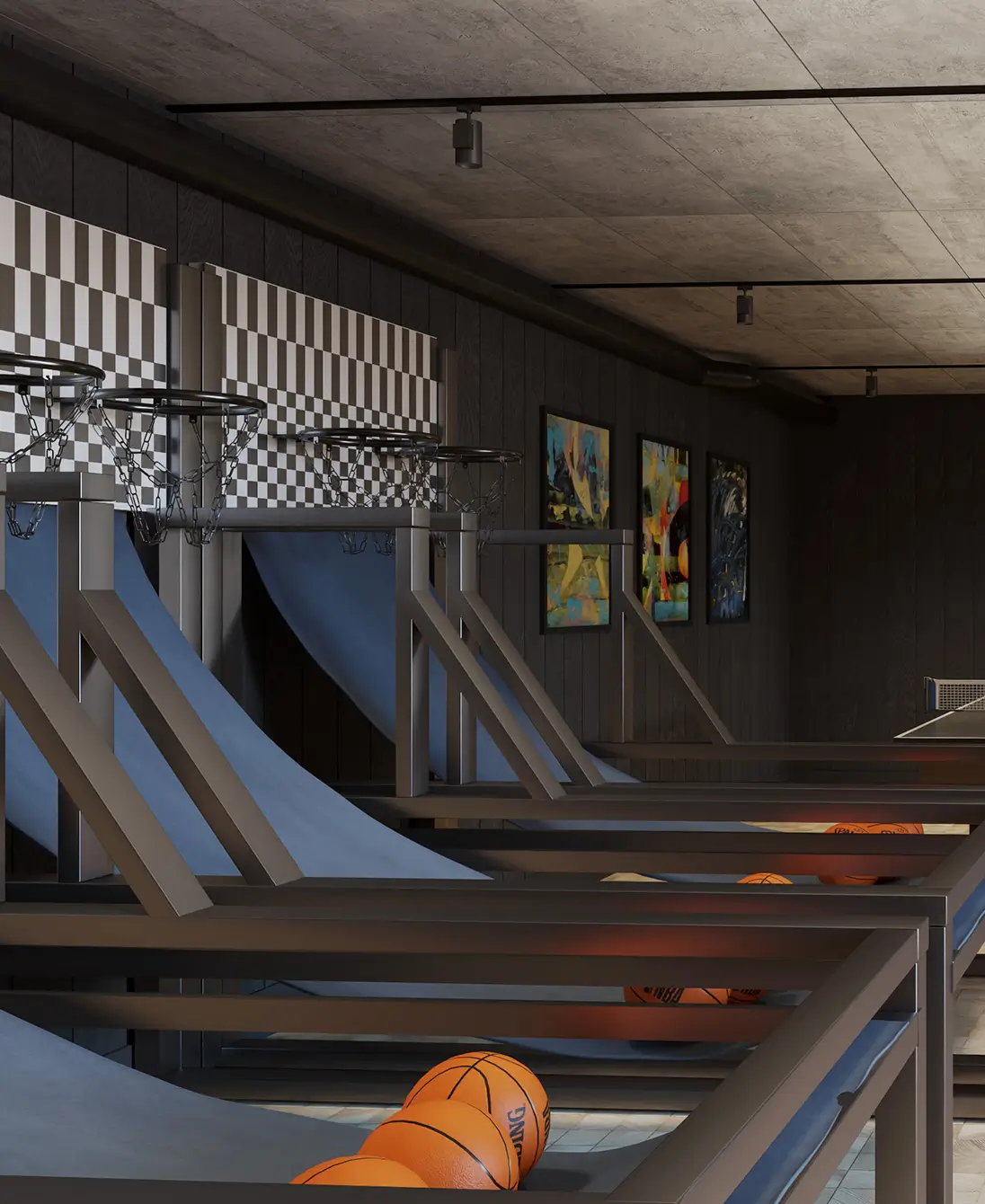 game area