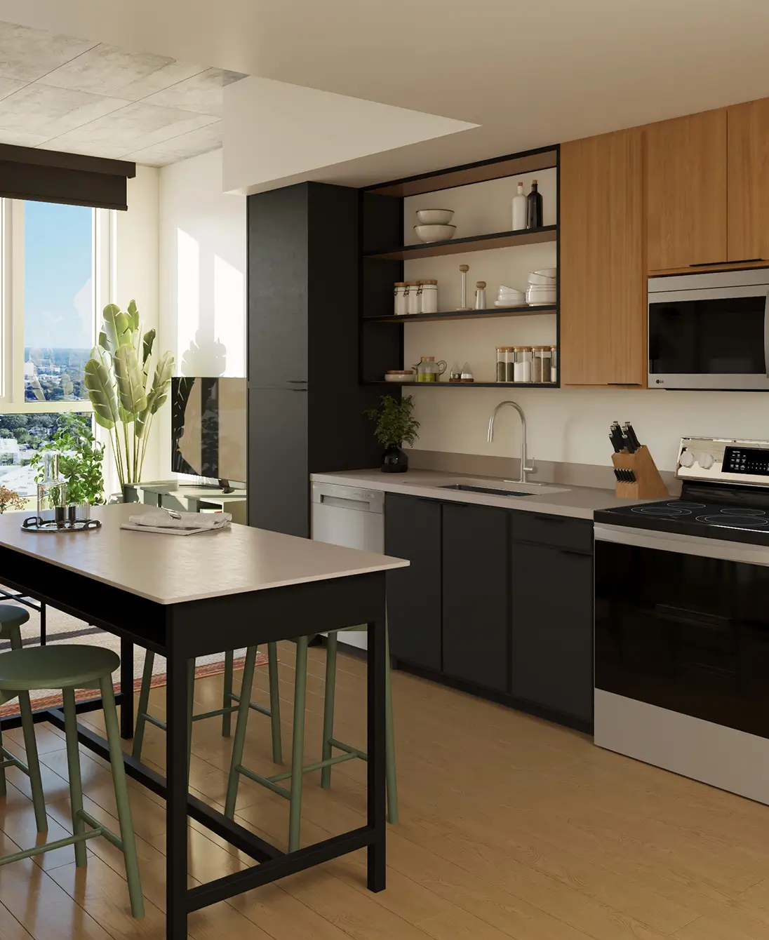 apartment kitchen