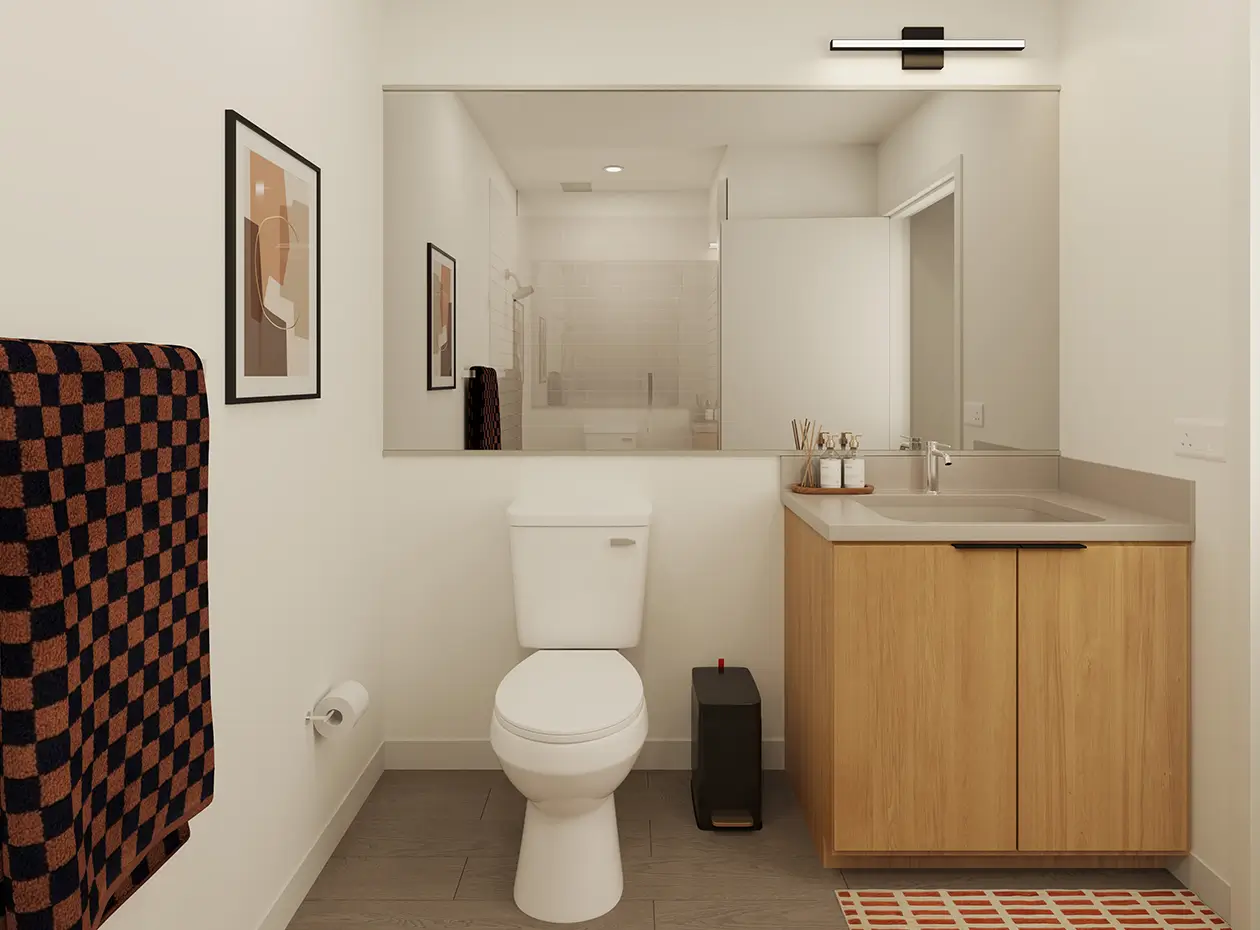 apartment bathroom