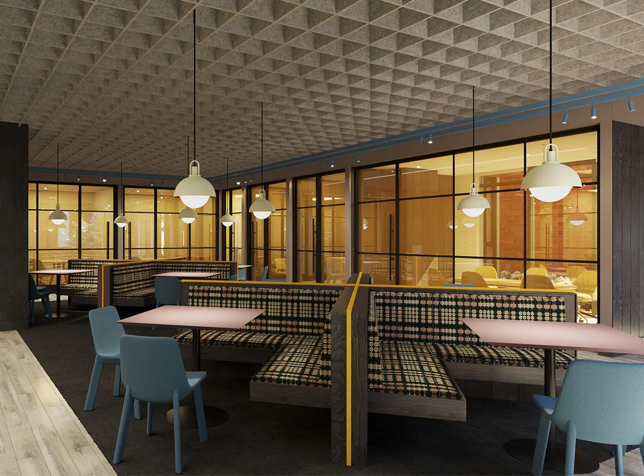 community seating area