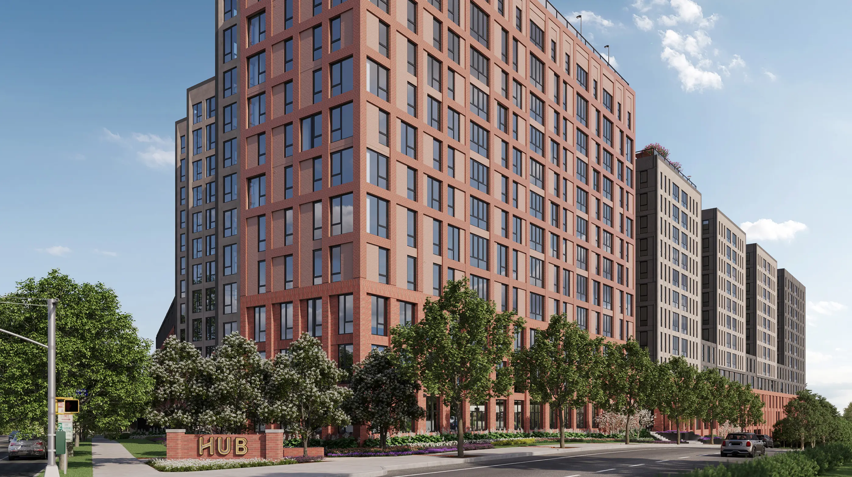 exterior of Hub Raleigh
