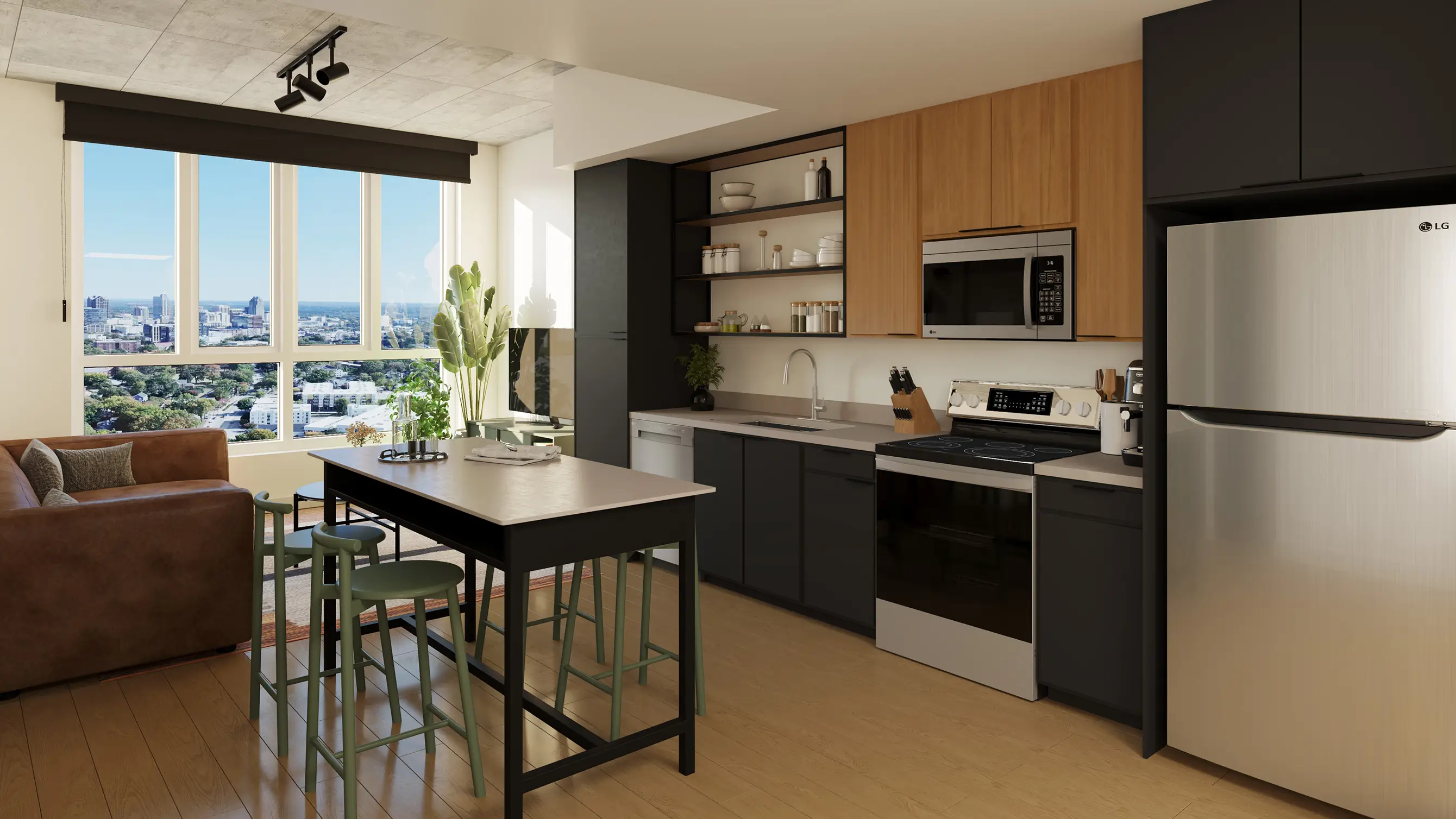 kitchen with appliances