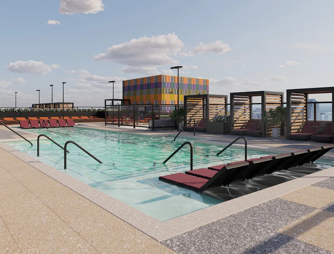 resort-style swimming pool