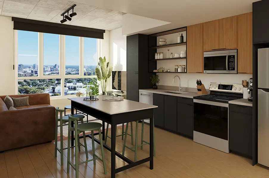 apartment kitchen